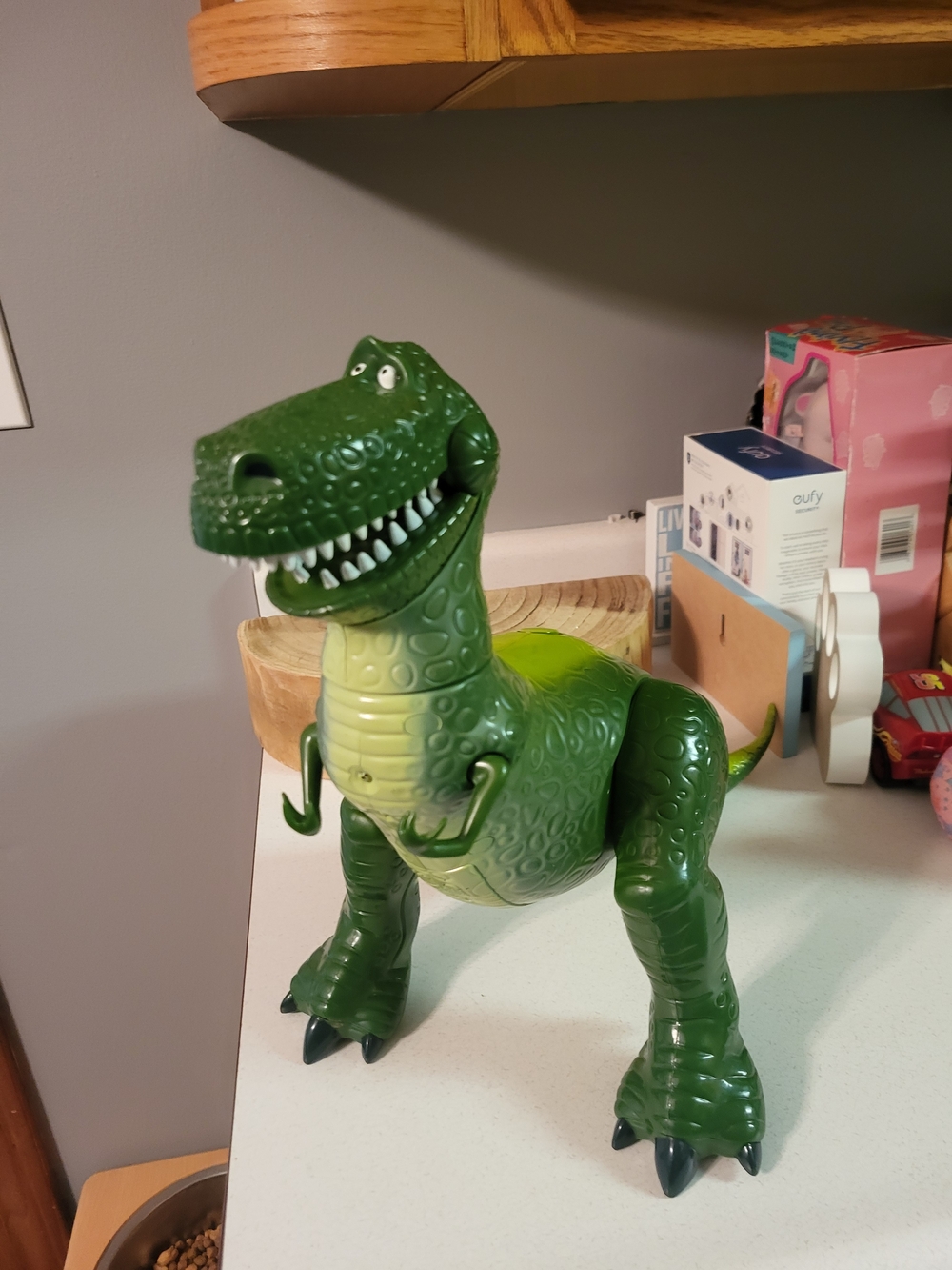 Toy Story - 13" Talking Rex Figure - Disney Store - Tested / Works - Pixar